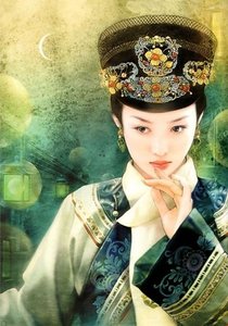 桃花出篱嫣然笑